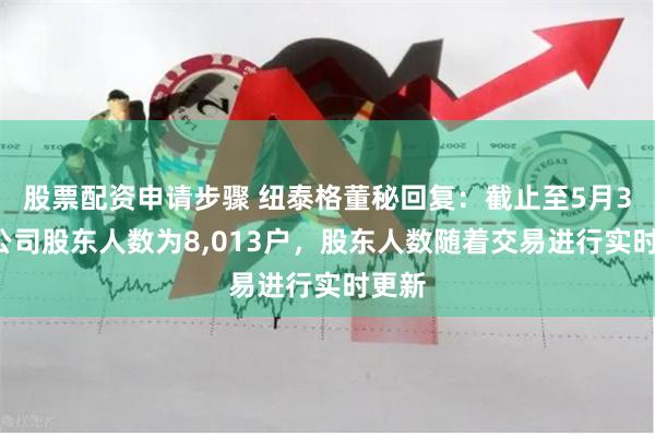 股票配资申请步骤 纽泰格董秘回复：截止至5月31日公司股东人数为8,013户，股东人数随着交易进行实时更新